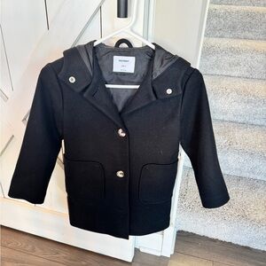 Kids black Pea Coat